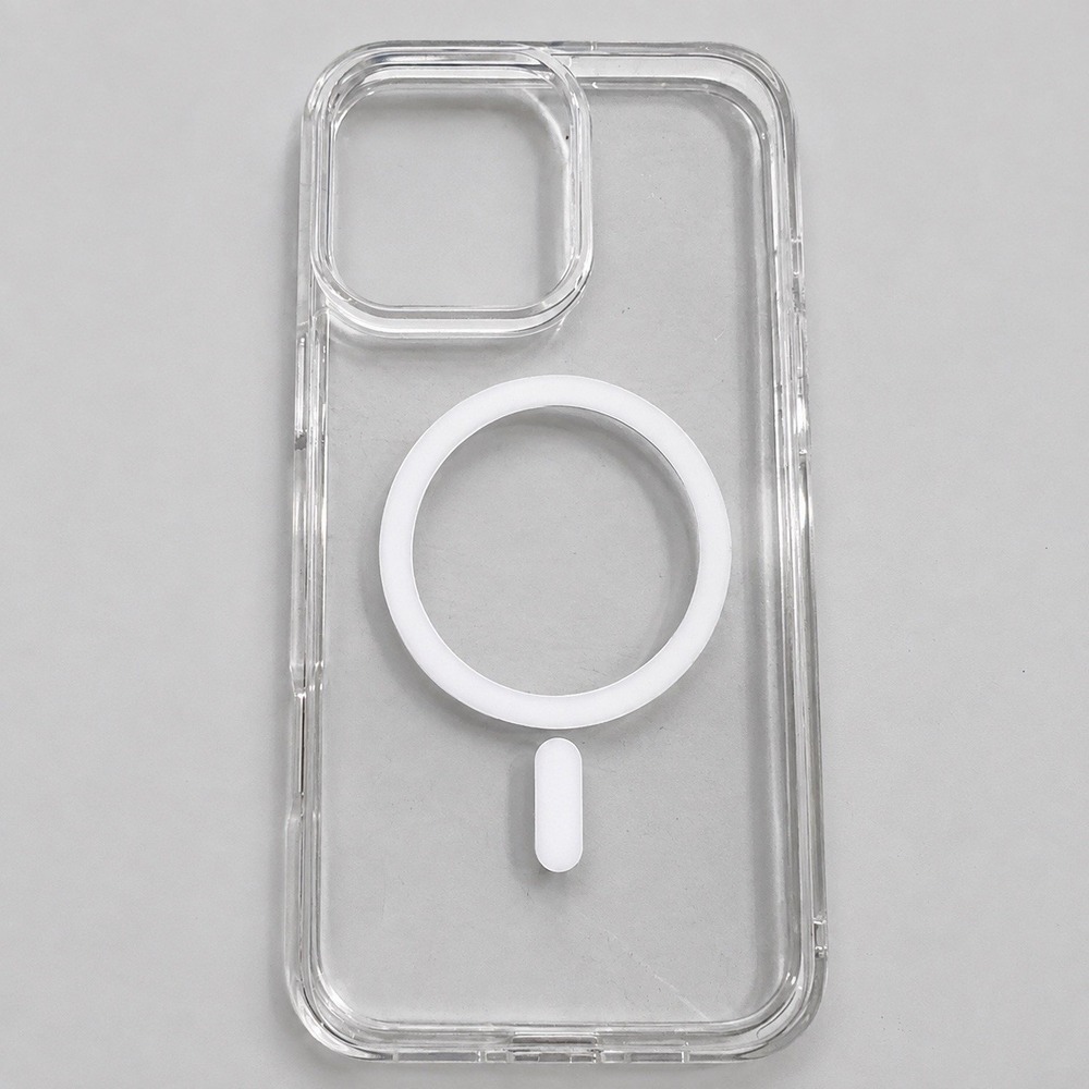 C0081-Clear MagSafe Phone Case for iPhone Pro Max 6.9" Magnetic